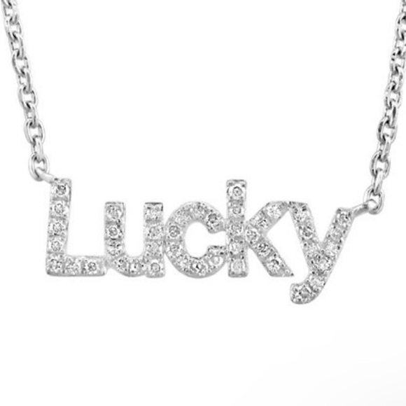 EFFY Diamond Happy 18” Pendant Necklace in Sterling Silver - Retails $600 - Picture 3 of 8